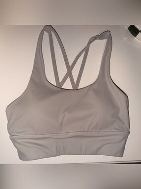 Paragon Fitwear Light Gray Strappy Sports Bra